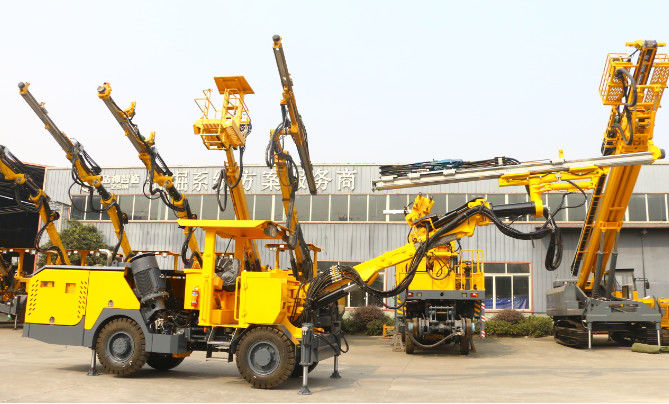 เทคโนโลยีการเหมืองแร่ ภายใต้ดิน อุปกรณ์การเหมืองแร่ ถ้วยรัง หิน Bolts หน้าเจาะ Rig ภายใต้ดิน ไฮดรอลิก ISO9001